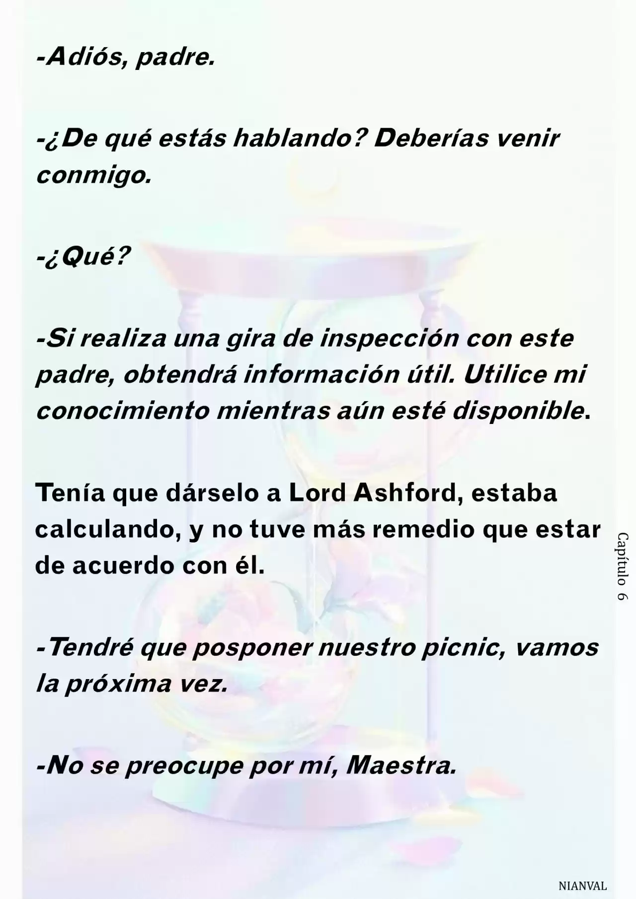 Me Convertí En La Maestra Del Villano (Novela) - Capítulo 6 - Página 16 - LectorTMOo