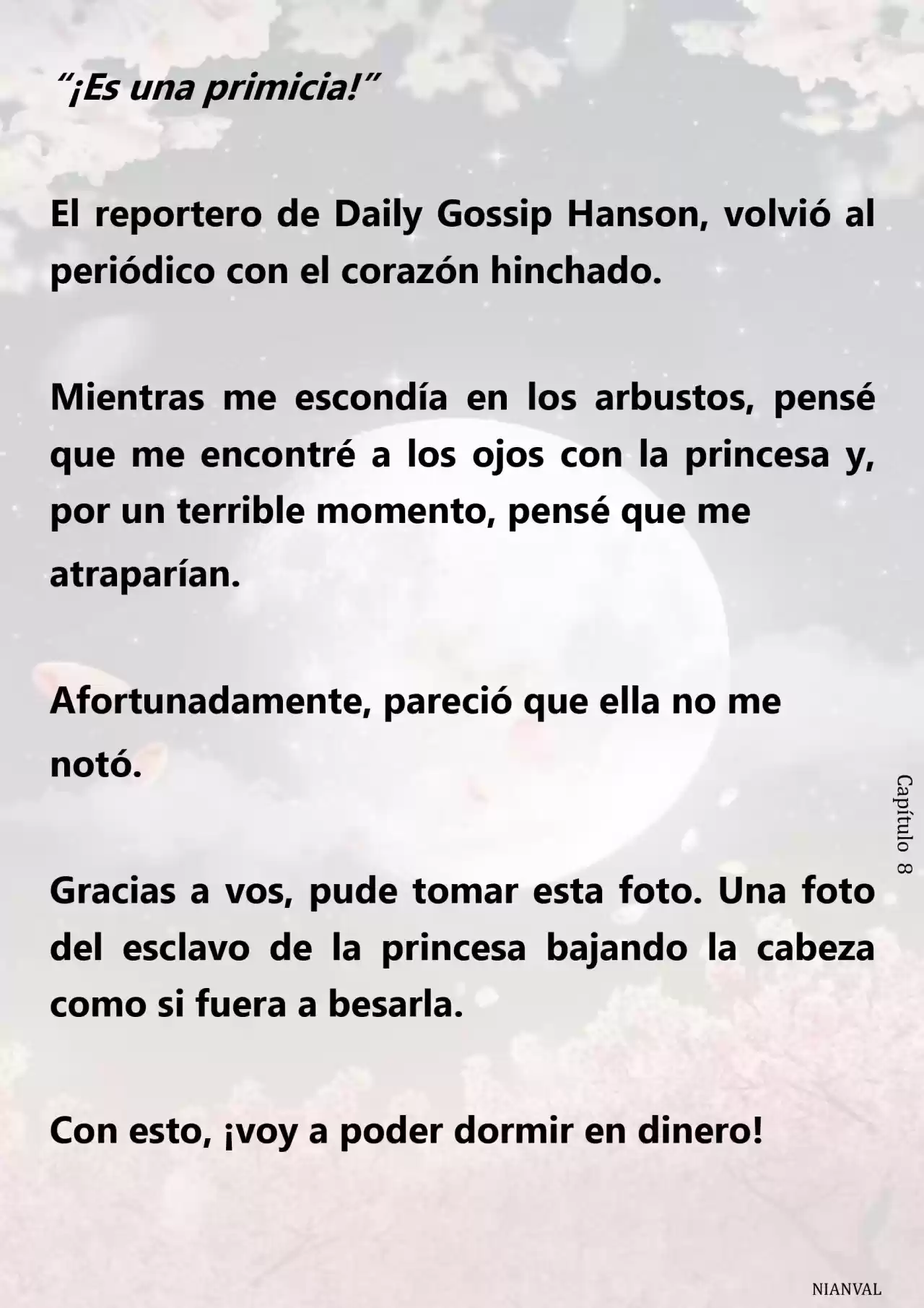 Me Convertí En La Maestra Del Villano (Novela) - Capítulo 8 - Página 9 - LectorTMOo