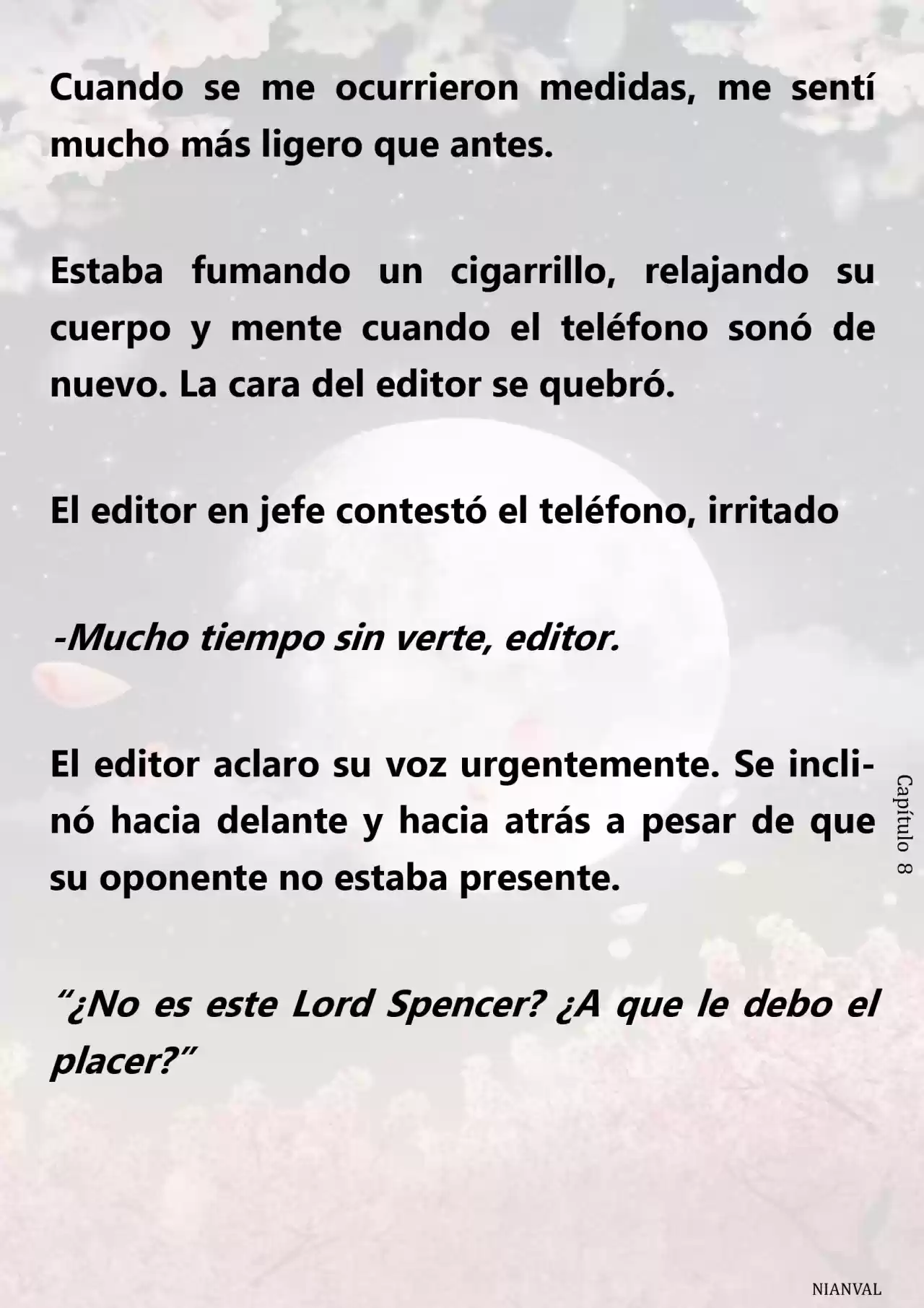Me Convertí En La Maestra Del Villano (Novela) - Capítulo 8 - Página 14 - LectorTMOo