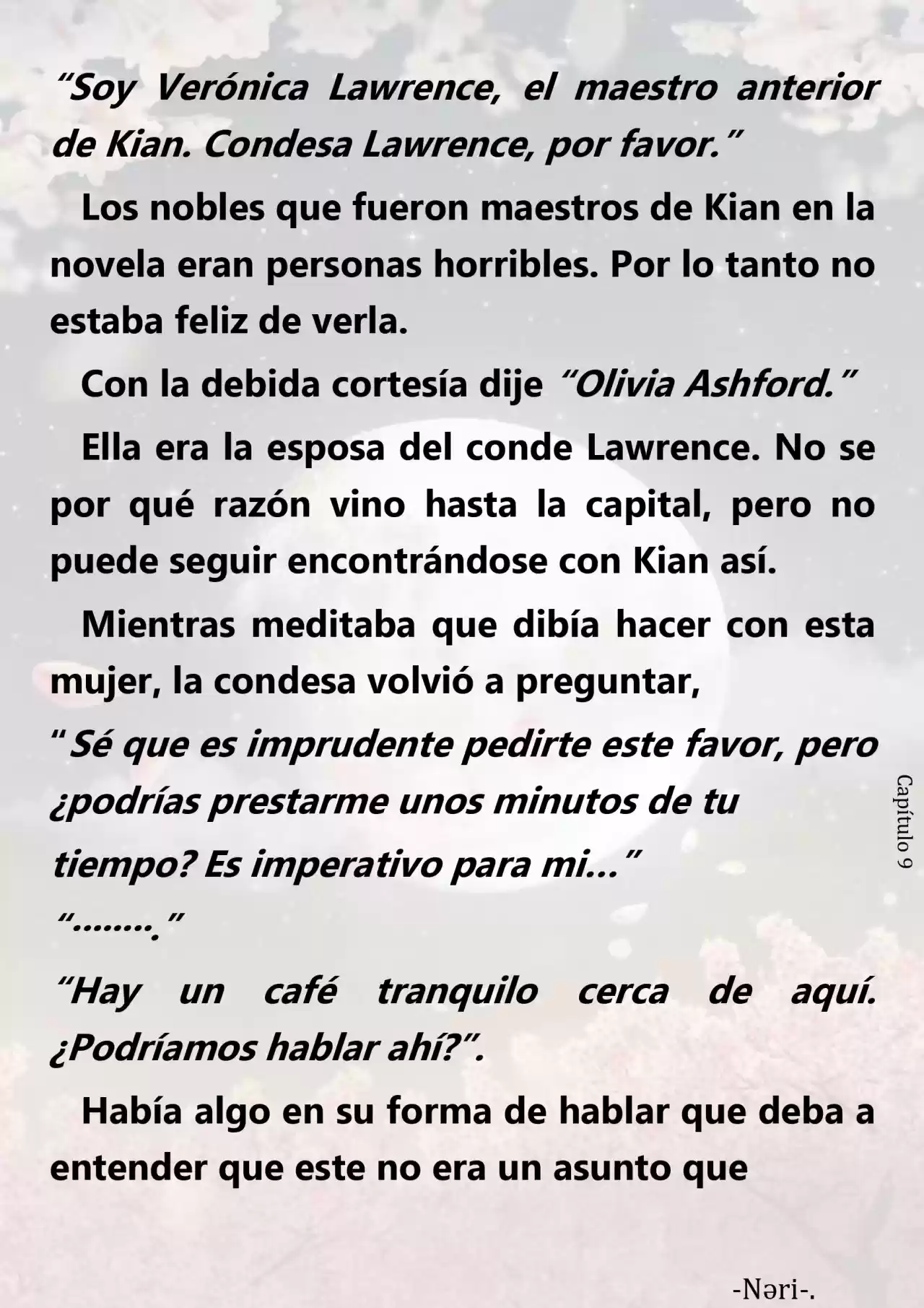 Me Convertí En La Maestra Del Villano (Novela) - Capítulo 9 - Página 5 - LectorTMOo