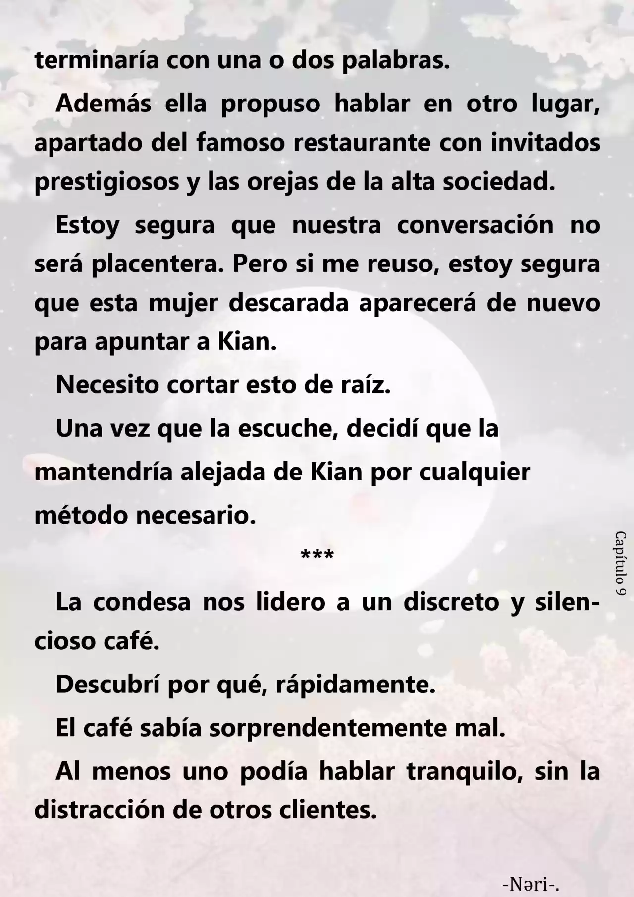 Me Convertí En La Maestra Del Villano (Novela) - Capítulo 9 - Página 6 - LectorTMOo