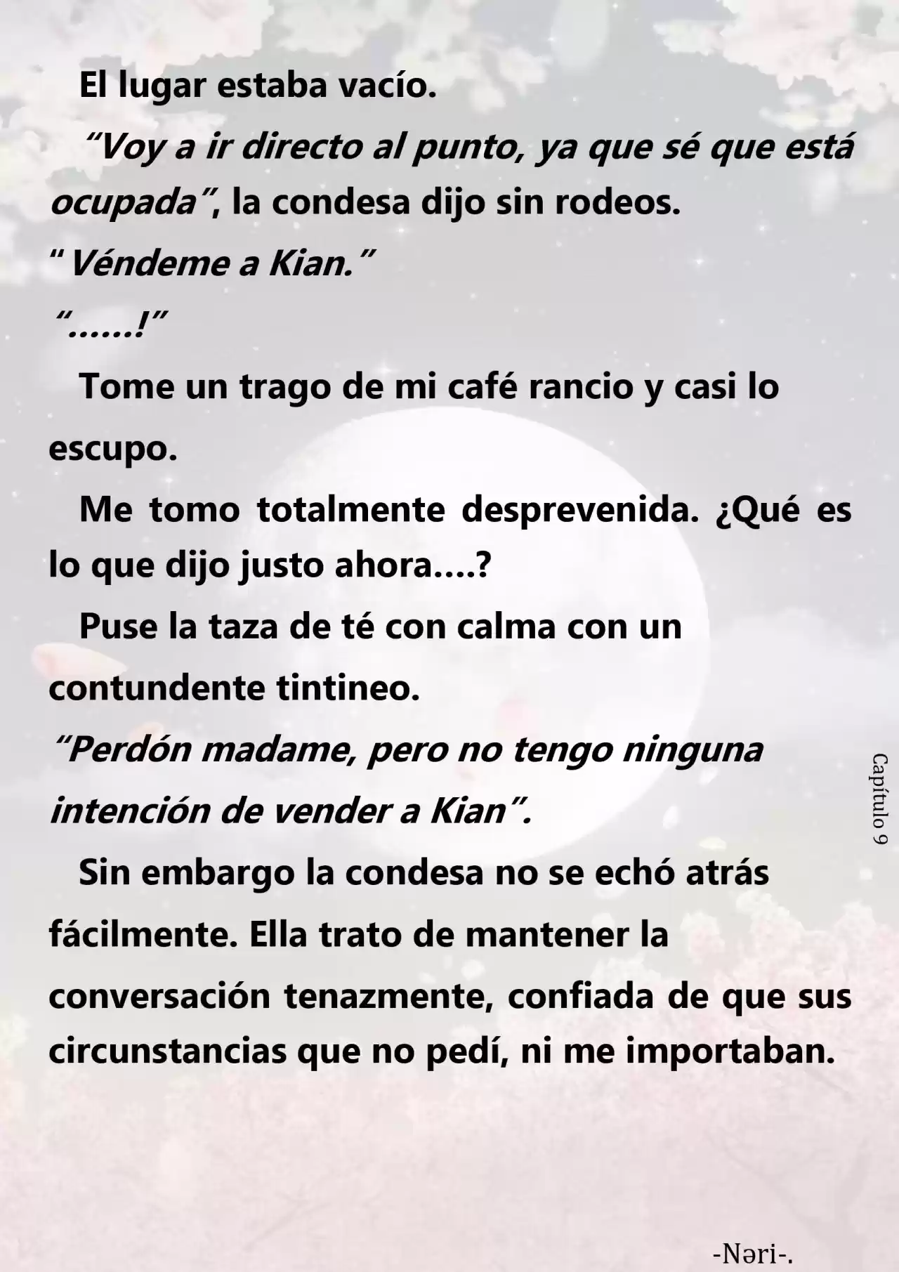 Me Convertí En La Maestra Del Villano (Novela) - Capítulo 9 - Página 7 - LectorTMOo