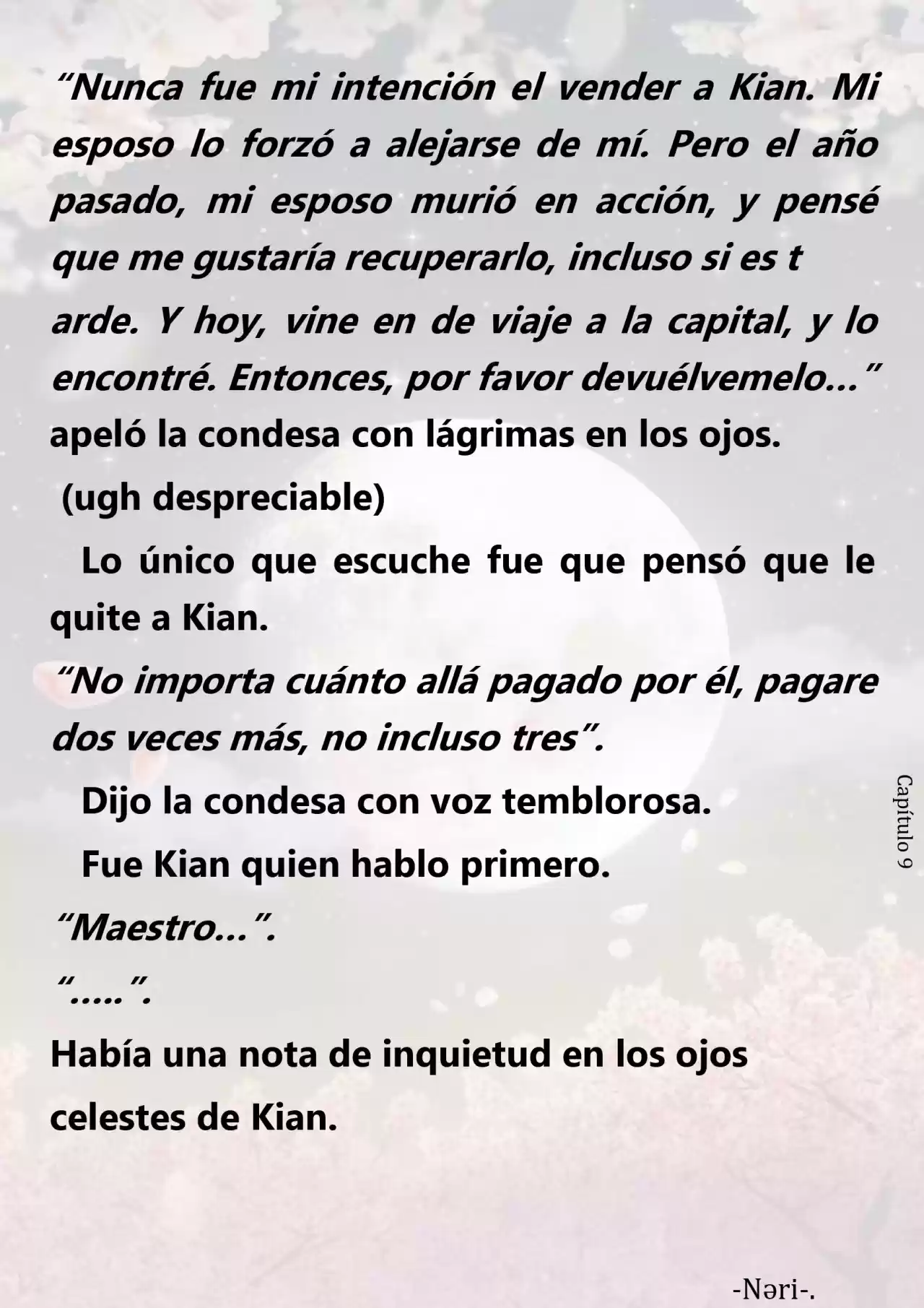 Me Convertí En La Maestra Del Villano (Novela) - Capítulo 9 - Página 8 - LectorTMOo