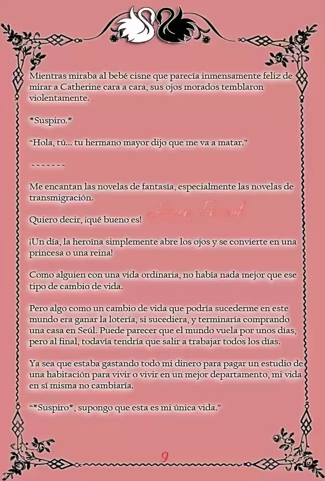 Me Convertí En La Mamá Cisne Negro De La Princesa Del Cisne Blanco. (Novela) - Capítulo 1 - Página 11 - LectorTMOo