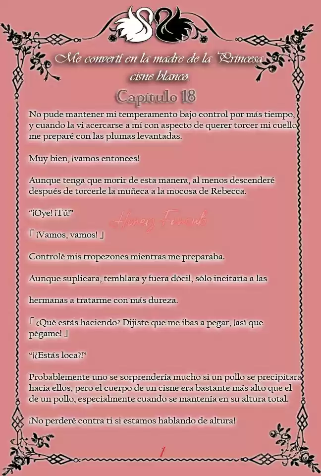 Me Convertí En La Mamá Cisne Negro De La Princesa Del Cisne Blanco. (Novela) - Capítulo 18 - Página 5 - LectorTMOo