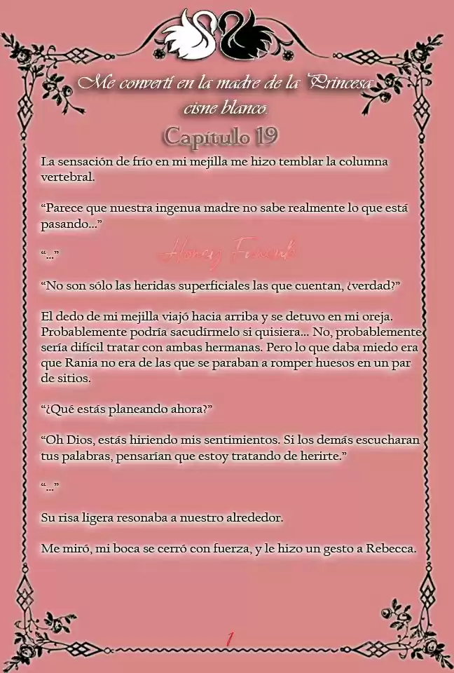 Me Convertí En La Mamá Cisne Negro De La Princesa Del Cisne Blanco. (Novela) - Capítulo 19 - Página 5 - LectorTMOo