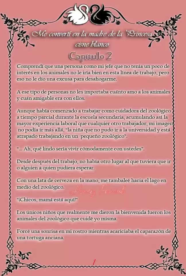 Me Convertí En La Mamá Cisne Negro De La Princesa Del Cisne Blanco. (Novela) - Capítulo 2 - Página 4 - LectorTMOo