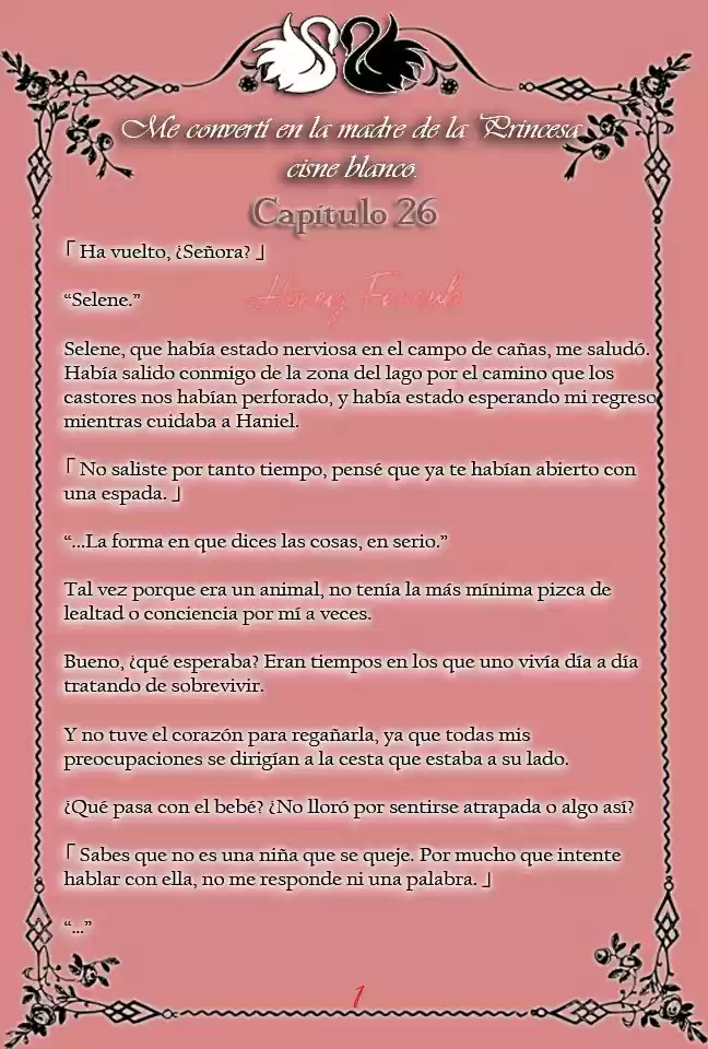 Me Convertí En La Mamá Cisne Negro De La Princesa Del Cisne Blanco. (Novela) - Capítulo 26 - Página 6 - LectorTMOo
