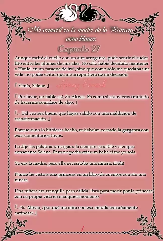 Me Convertí En La Mamá Cisne Negro De La Princesa Del Cisne Blanco. (Novela) - Capítulo 27 - Página 5 - LectorTMOo