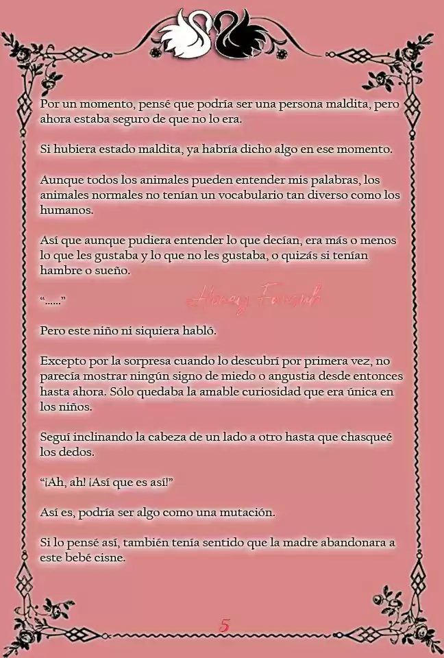 Me Convertí En La Mamá Cisne Negro De La Princesa Del Cisne Blanco. (Novela) - Capítulo 6 - Página 6 - LectorTMOo
