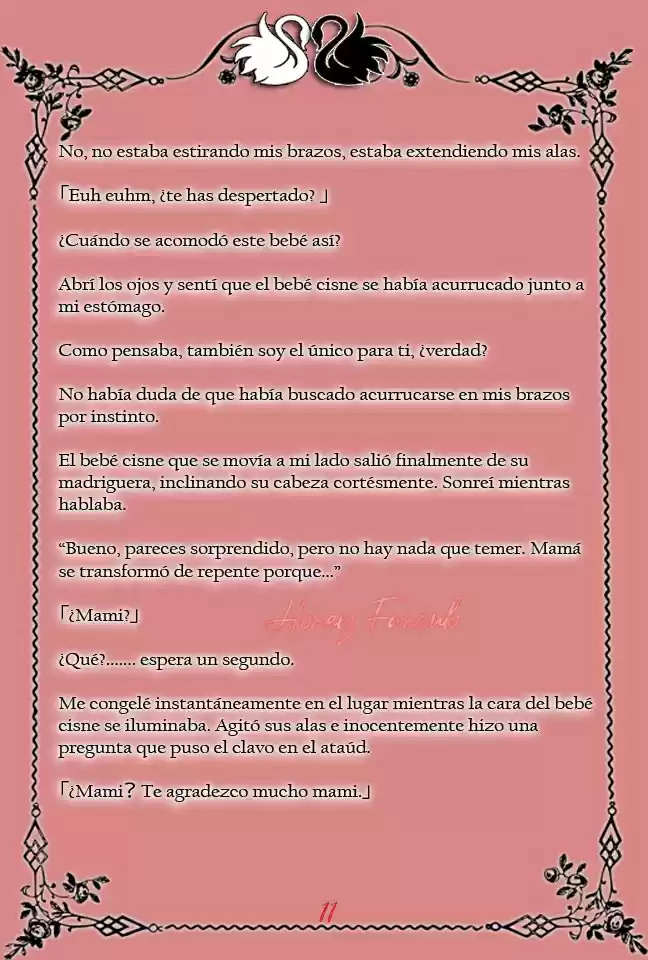 Me Convertí En La Mamá Cisne Negro De La Princesa Del Cisne Blanco. (Novela) - Capítulo 6 - Página 12 - LectorTMOo