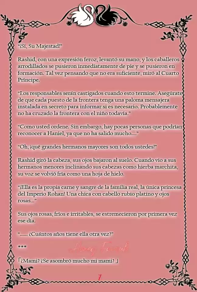 Me Convertí En La Mamá Cisne Negro De La Princesa Del Cisne Blanco. (Novela) - Capítulo 7 - Página 9 - LectorTMOo
