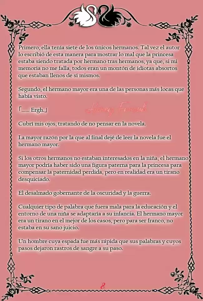 Me Convertí En La Mamá Cisne Negro De La Princesa Del Cisne Blanco. (Novela) - Capítulo 8 - Página 10 - LectorTMOo