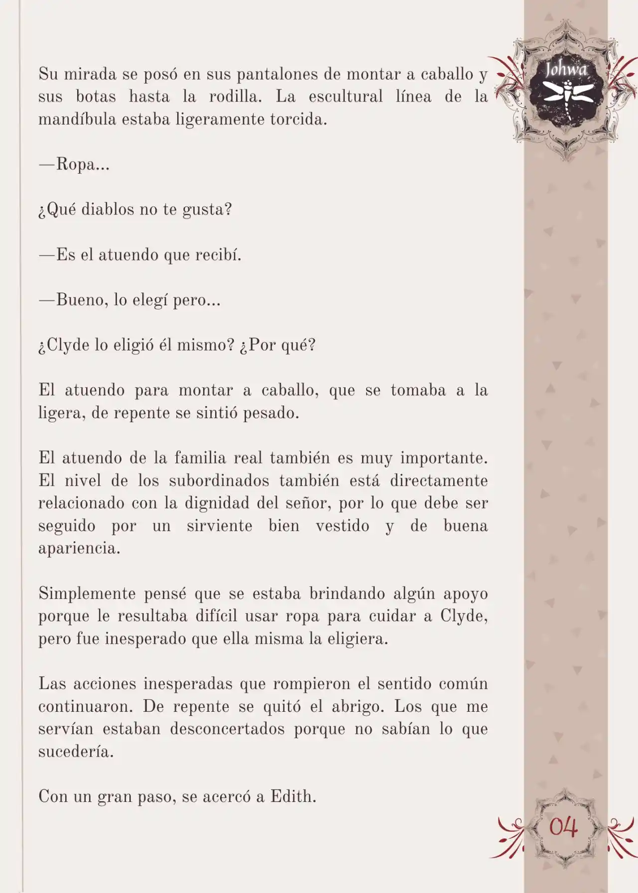 Me Convertí En La Sirvienta Del Obsesivo Príncipe Heredero (Novela) - Capítulo 10 - Página 6 - LectorTMOo