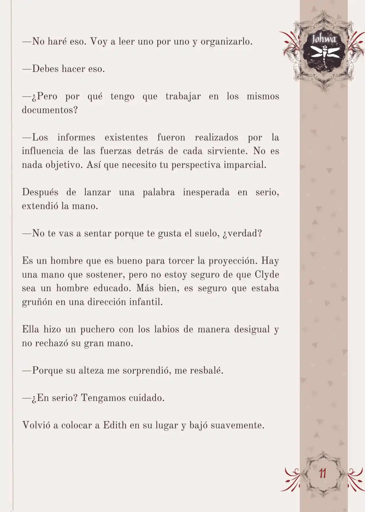 Me Convertí En La Sirvienta Del Obsesivo Príncipe Heredero (Novela) - Capítulo 11 - Página 13 - LectorTMOo