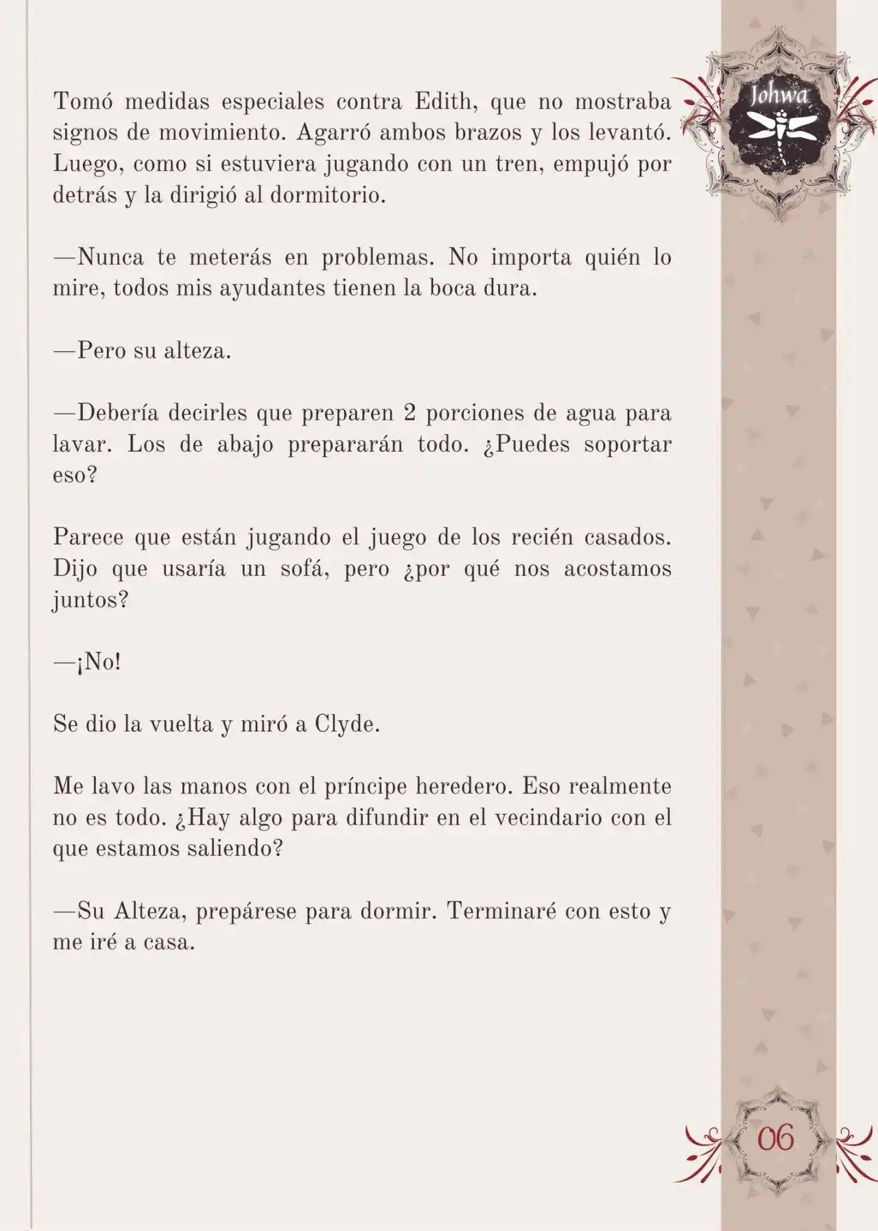 Me Convertí En La Sirvienta Del Obsesivo Príncipe Heredero (Novela) - Capítulo 12 - Página 8 - LectorTMOo