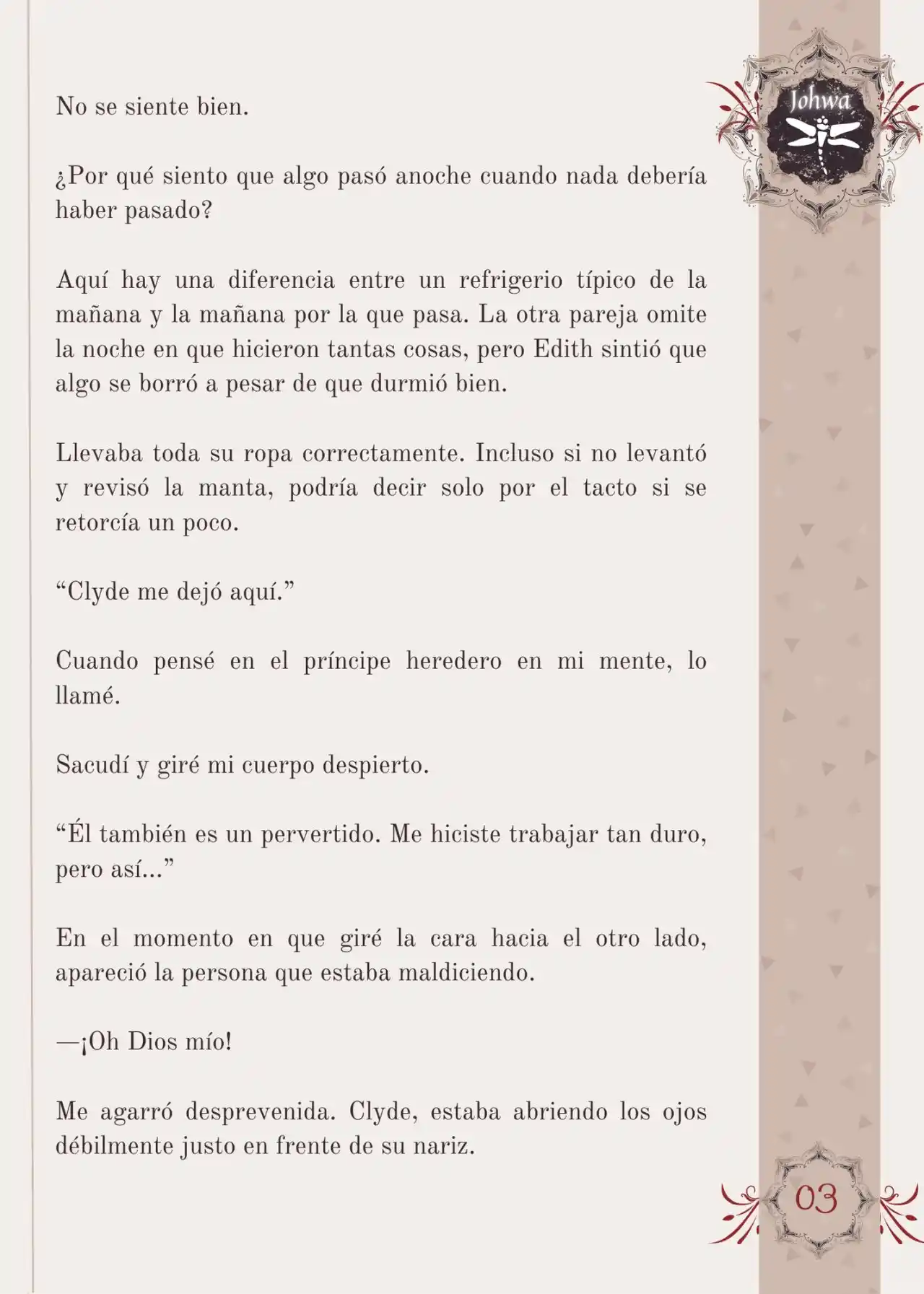 Me Convertí En La Sirvienta Del Obsesivo Príncipe Heredero (Novela) - Capítulo 13 - Página 4 - LectorTMOo