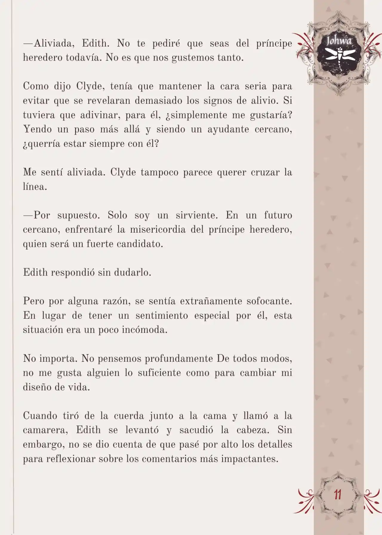Me Convertí En La Sirvienta Del Obsesivo Príncipe Heredero (Novela) - Capítulo 13 - Página 11 - LectorTMOo