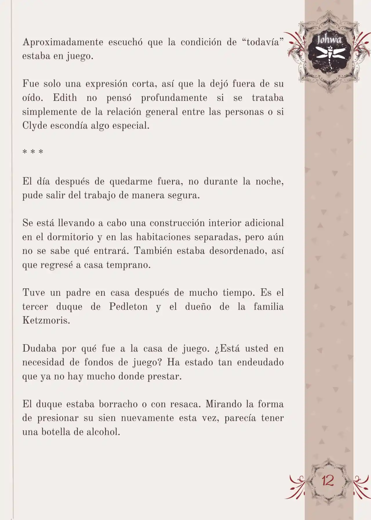 Me Convertí En La Sirvienta Del Obsesivo Príncipe Heredero (Novela) - Capítulo 13 - Página 12 - LectorTMOo