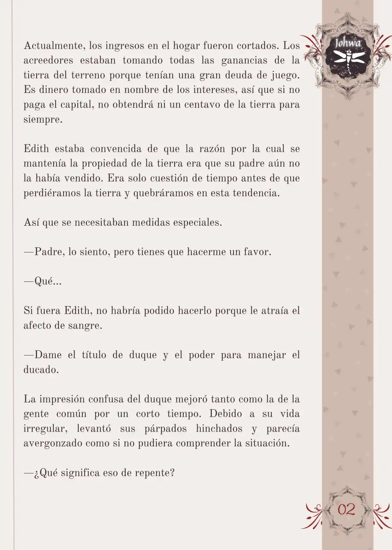 Me Convertí En La Sirvienta Del Obsesivo Príncipe Heredero (Novela) - Capítulo 14 - Página 4 - LectorTMOo