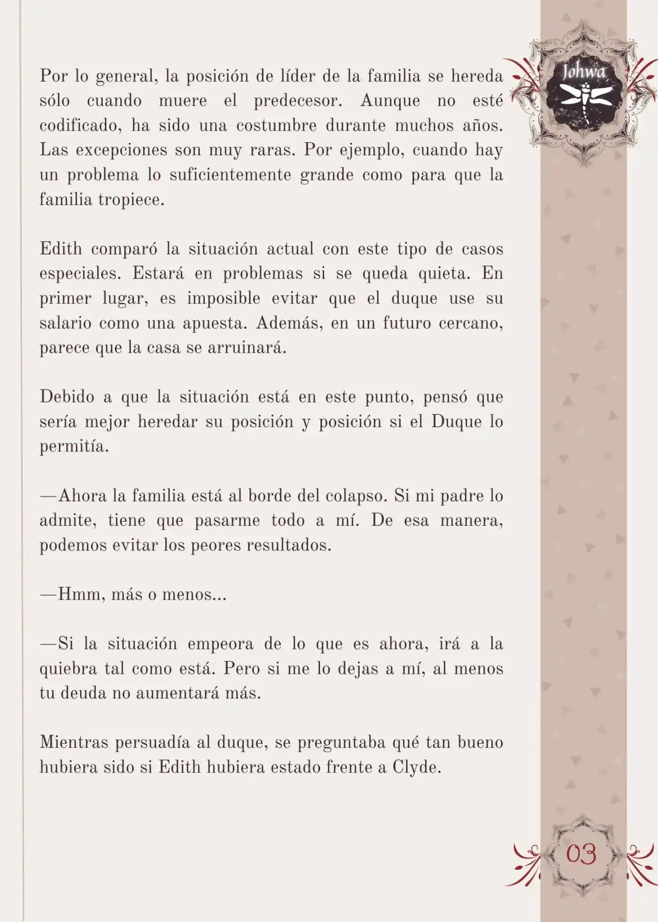 Me Convertí En La Sirvienta Del Obsesivo Príncipe Heredero (Novela) - Capítulo 14 - Página 5 - LectorTMOo