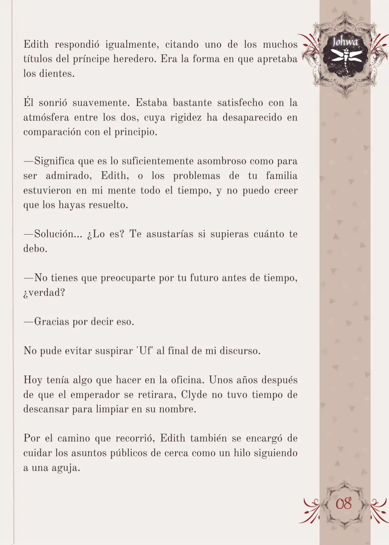 Me Convertí En La Sirvienta Del Obsesivo Príncipe Heredero (Novela) - Capítulo 14 - Página 9 - LectorTMOo