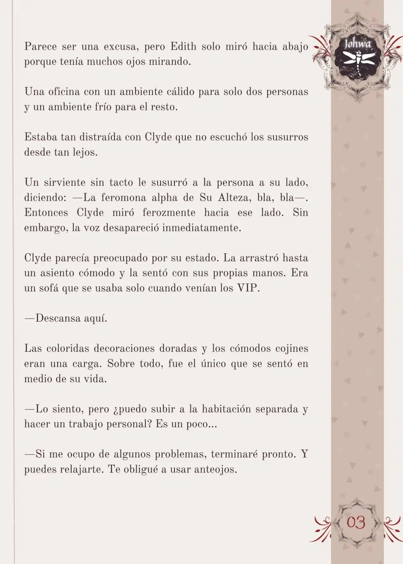 Me Convertí En La Sirvienta Del Obsesivo Príncipe Heredero (Novela) - Capítulo 15 - Página 5 - LectorTMOo