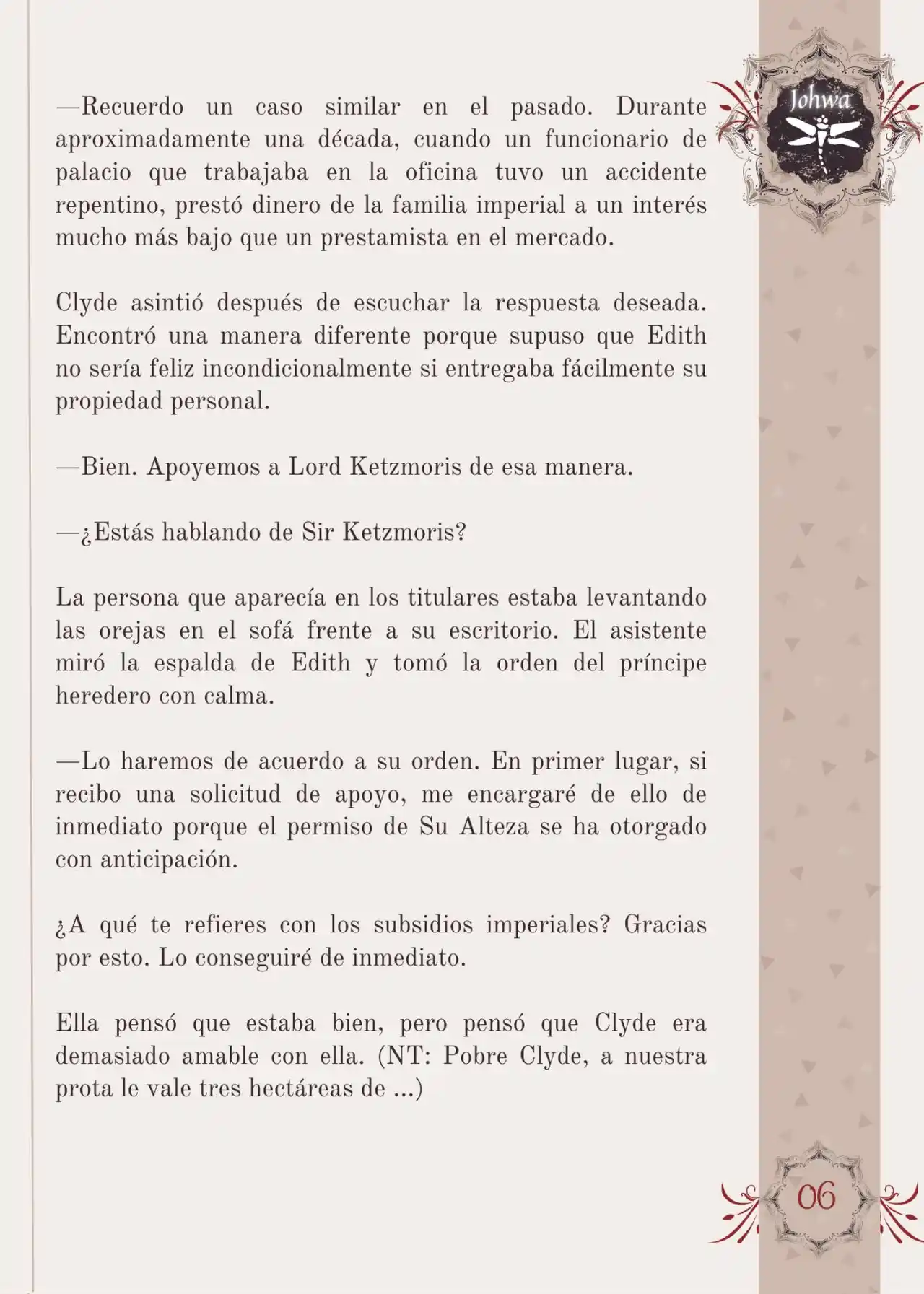 Me Convertí En La Sirvienta Del Obsesivo Príncipe Heredero (Novela) - Capítulo 15 - Página 8 - LectorTMOo