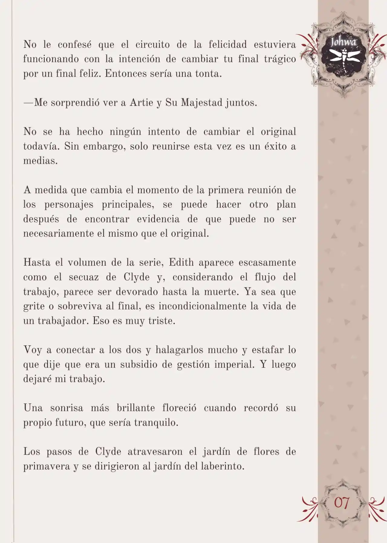 Me Convertí En La Sirvienta Del Obsesivo Príncipe Heredero (Novela) - Capítulo 16 - Página 9 - LectorTMOo