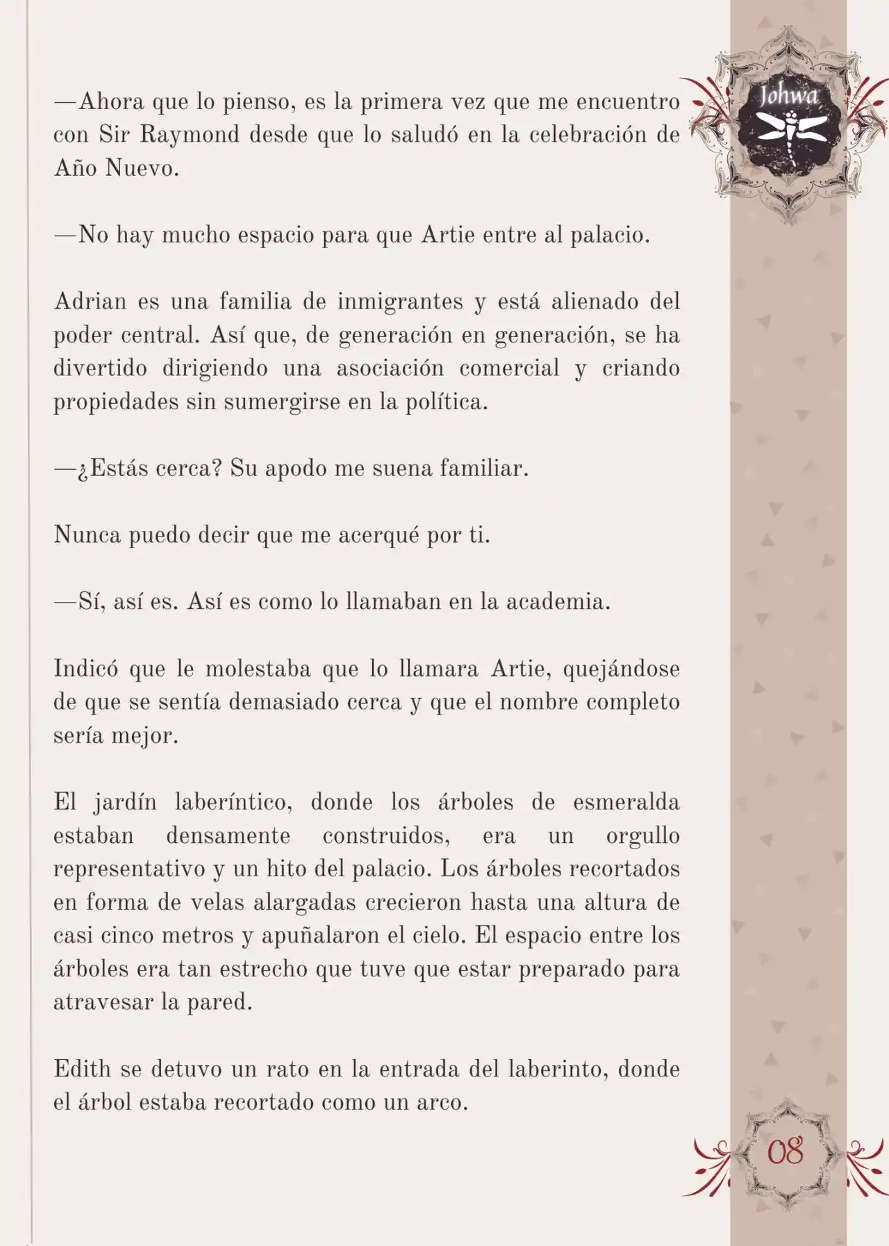 Me Convertí En La Sirvienta Del Obsesivo Príncipe Heredero (Novela) - Capítulo 16 - Página 10 - LectorTMOo