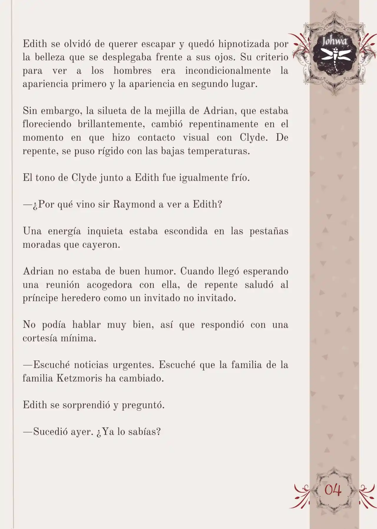 Me Convertí En La Sirvienta Del Obsesivo Príncipe Heredero (Novela) - Capítulo 18 - Página 6 - LectorTMOo