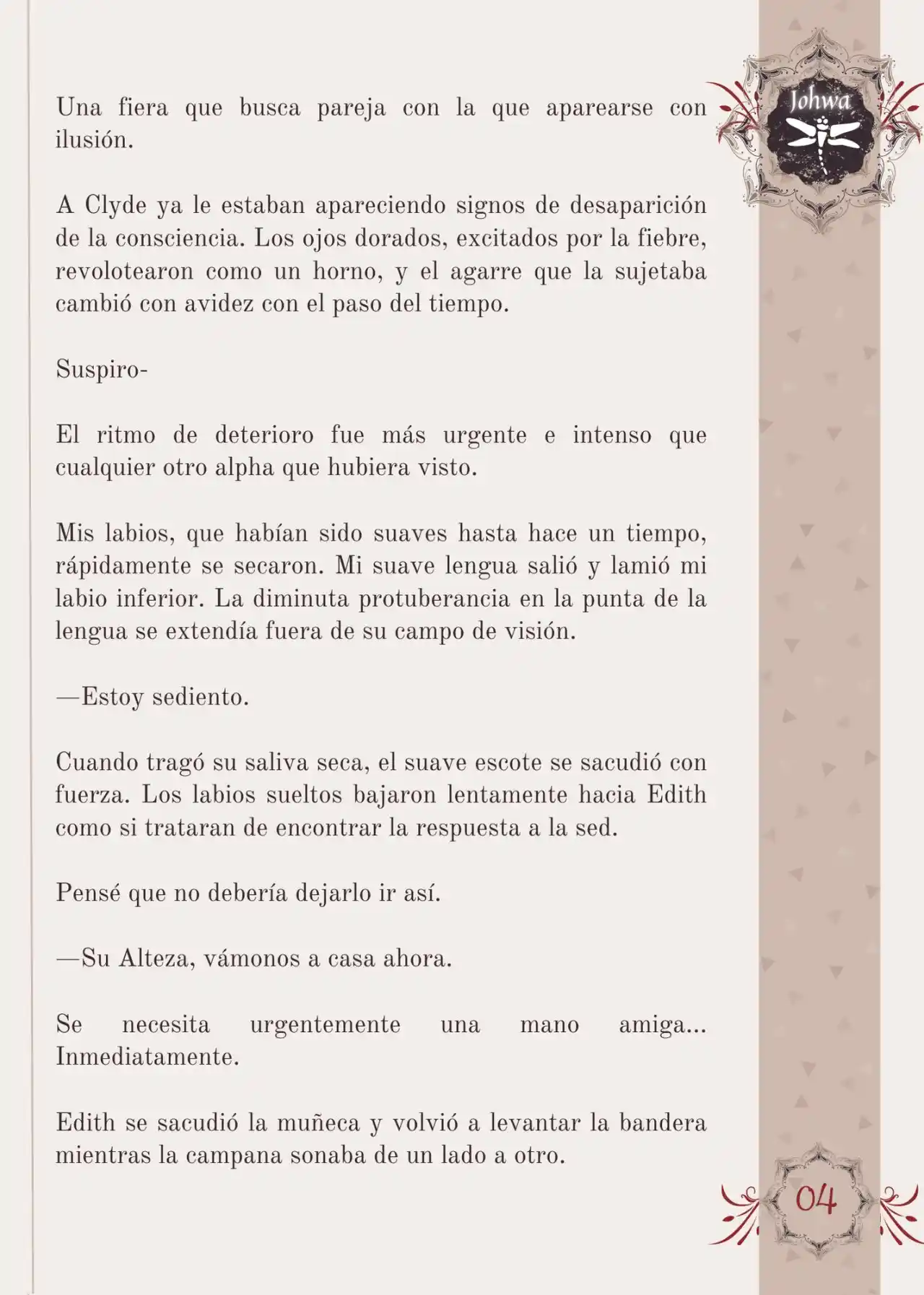 Me Convertí En La Sirvienta Del Obsesivo Príncipe Heredero (Novela) - Capítulo 19 - Página 6 - LectorTMOo