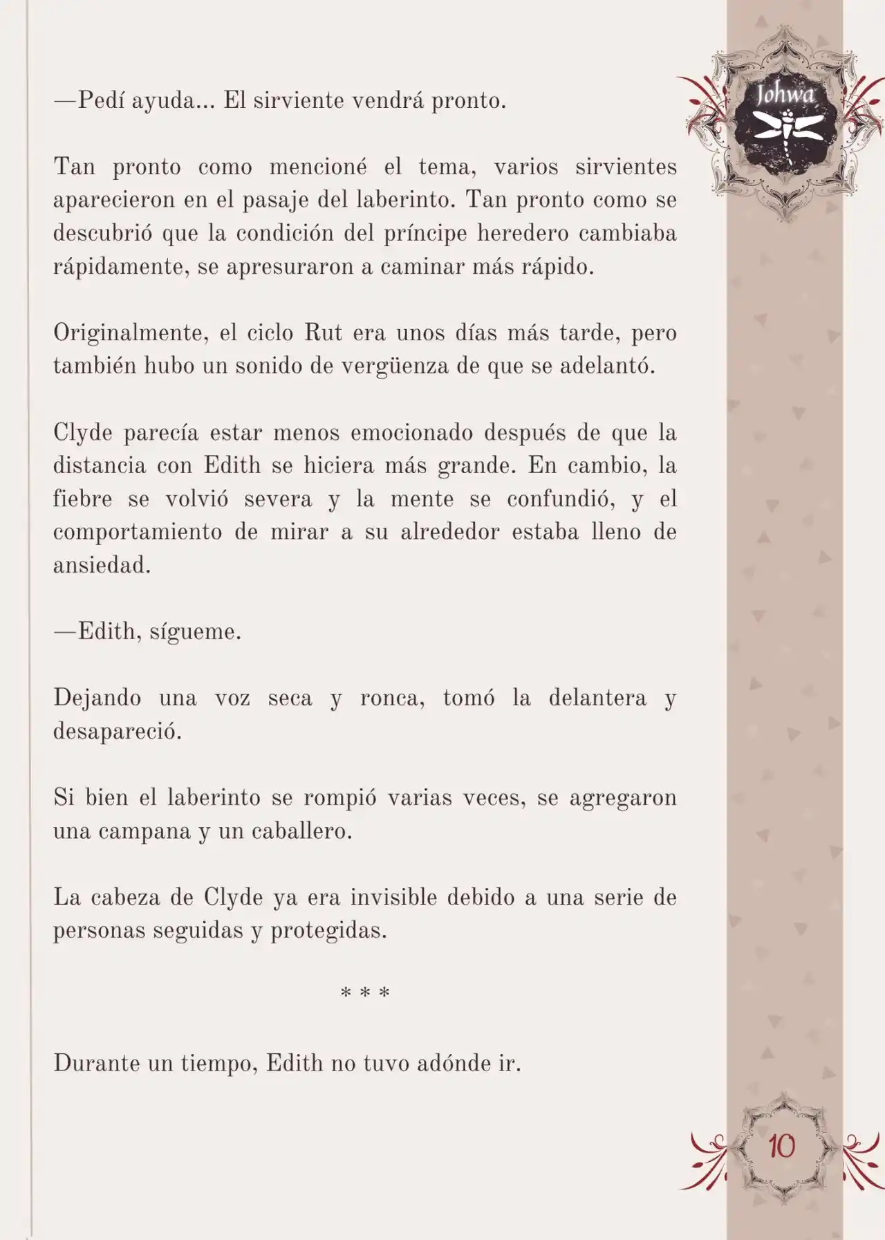 Me Convertí En La Sirvienta Del Obsesivo Príncipe Heredero (Novela) - Capítulo 19 - Página 12 - LectorTMOo