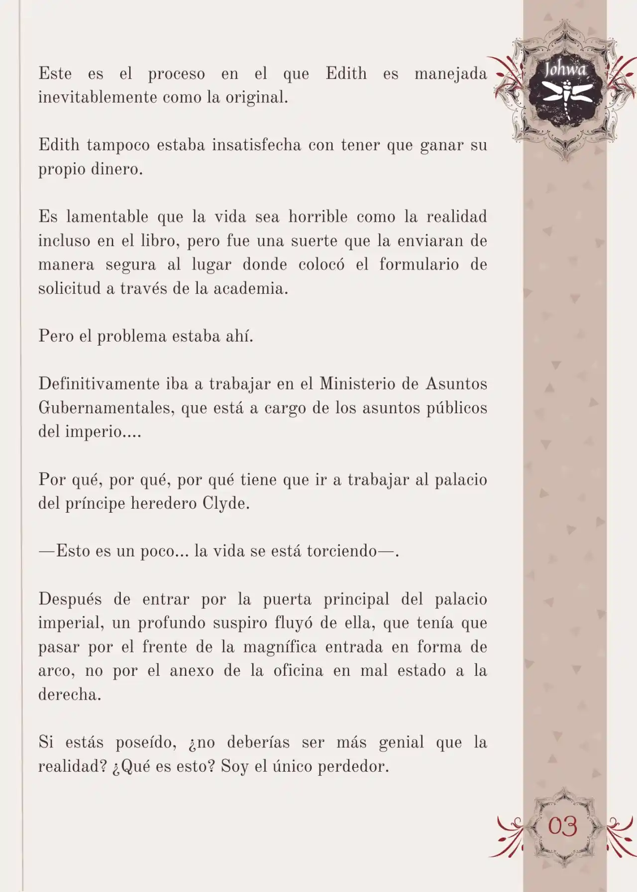 Me Convertí En La Sirvienta Del Obsesivo Príncipe Heredero (Novela) - Capítulo 2 - Página 5 - LectorTMOo