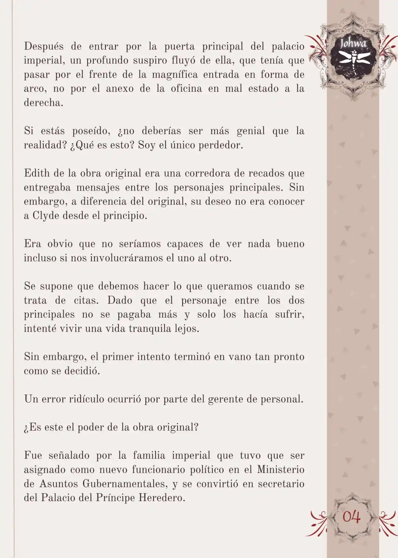 Me Convertí En La Sirvienta Del Obsesivo Príncipe Heredero (Novela) - Capítulo 2 - Página 6 - LectorTMOo