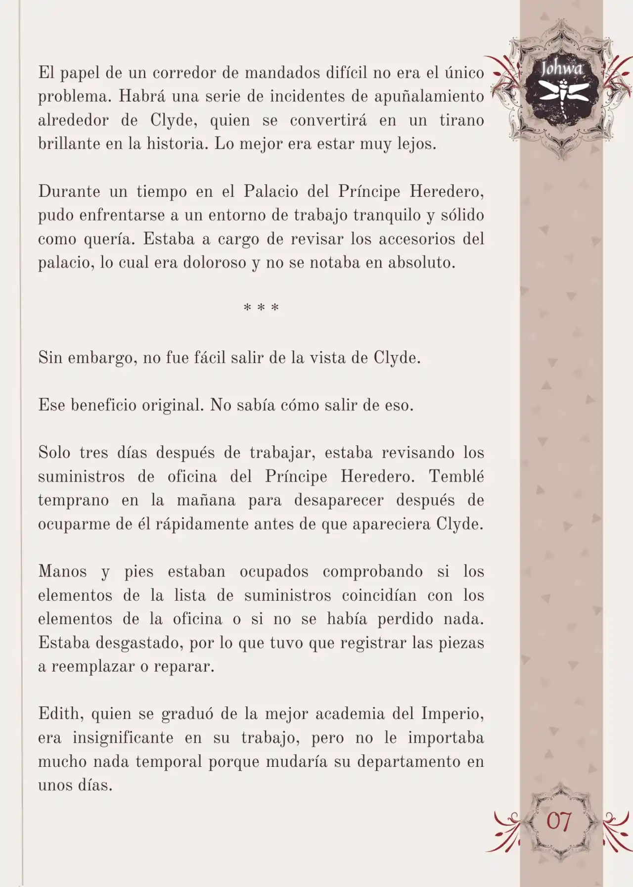 Me Convertí En La Sirvienta Del Obsesivo Príncipe Heredero (Novela) - Capítulo 2 - Página 9 - LectorTMOo