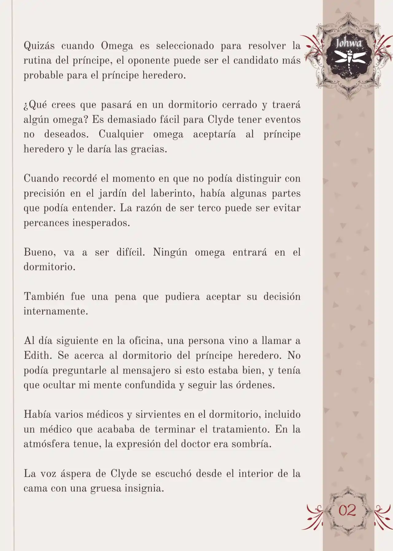 Me Convertí En La Sirvienta Del Obsesivo Príncipe Heredero (Novela) - Capítulo 20 - Página 4 - LectorTMOo