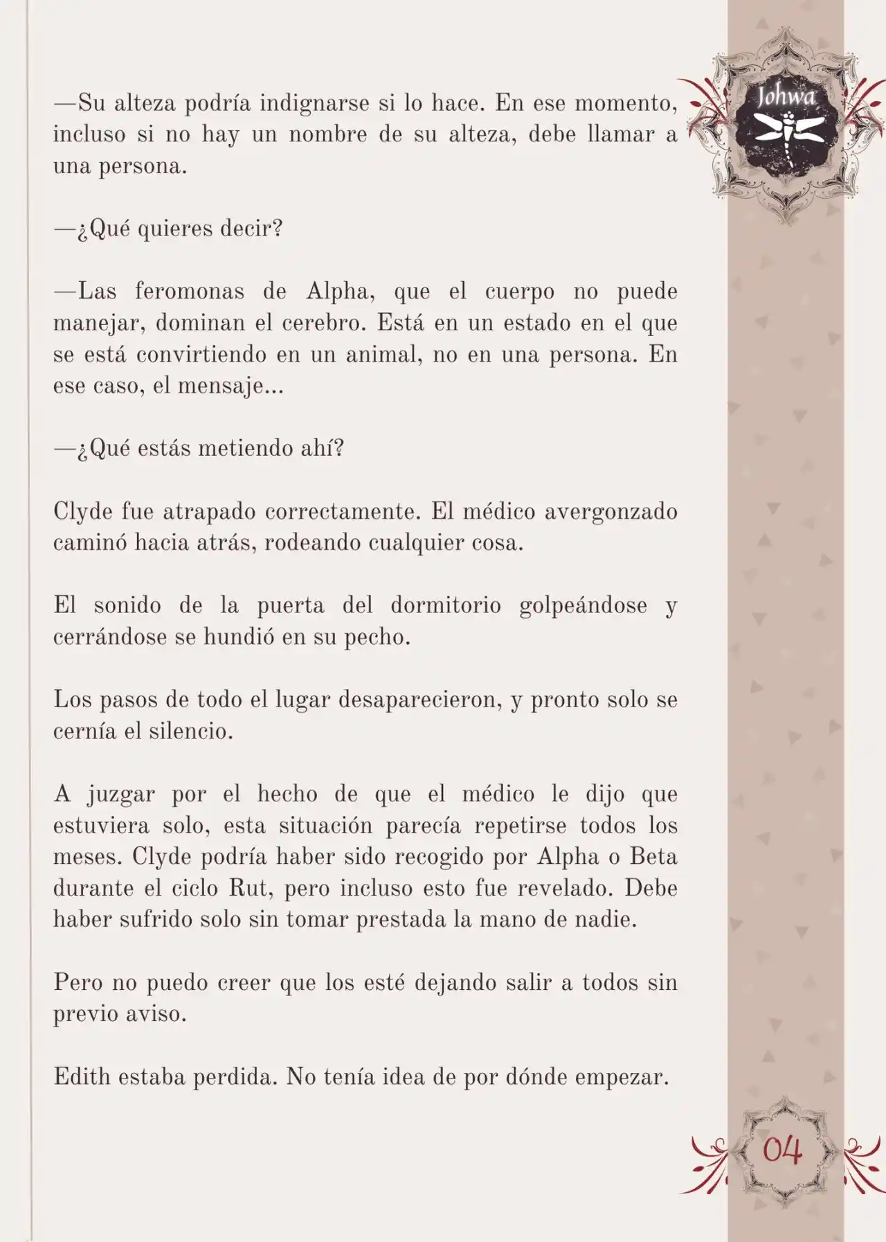 Me Convertí En La Sirvienta Del Obsesivo Príncipe Heredero (Novela) - Capítulo 20 - Página 6 - LectorTMOo