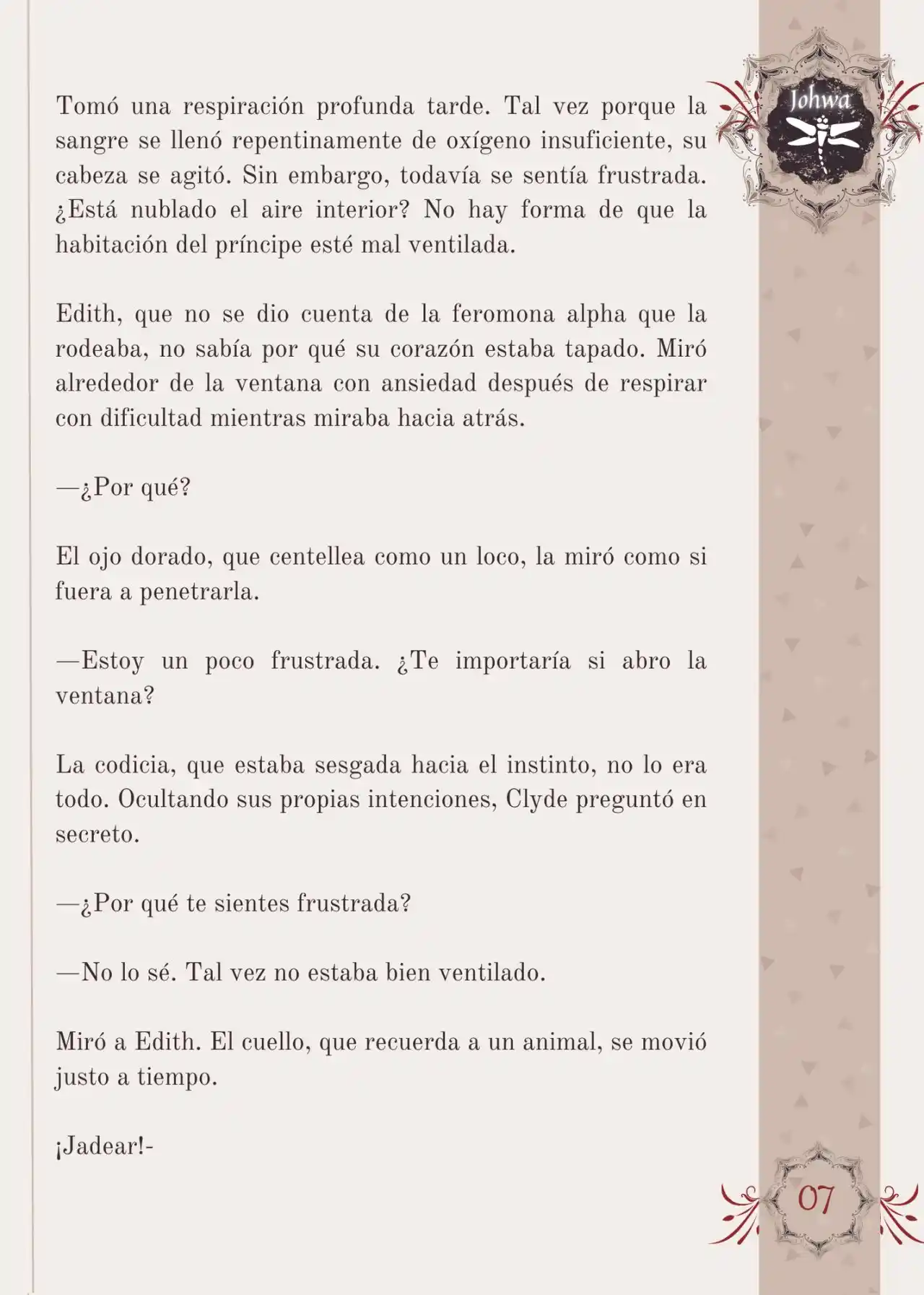 Me Convertí En La Sirvienta Del Obsesivo Príncipe Heredero (Novela) - Capítulo 20 - Página 9 - LectorTMOo
