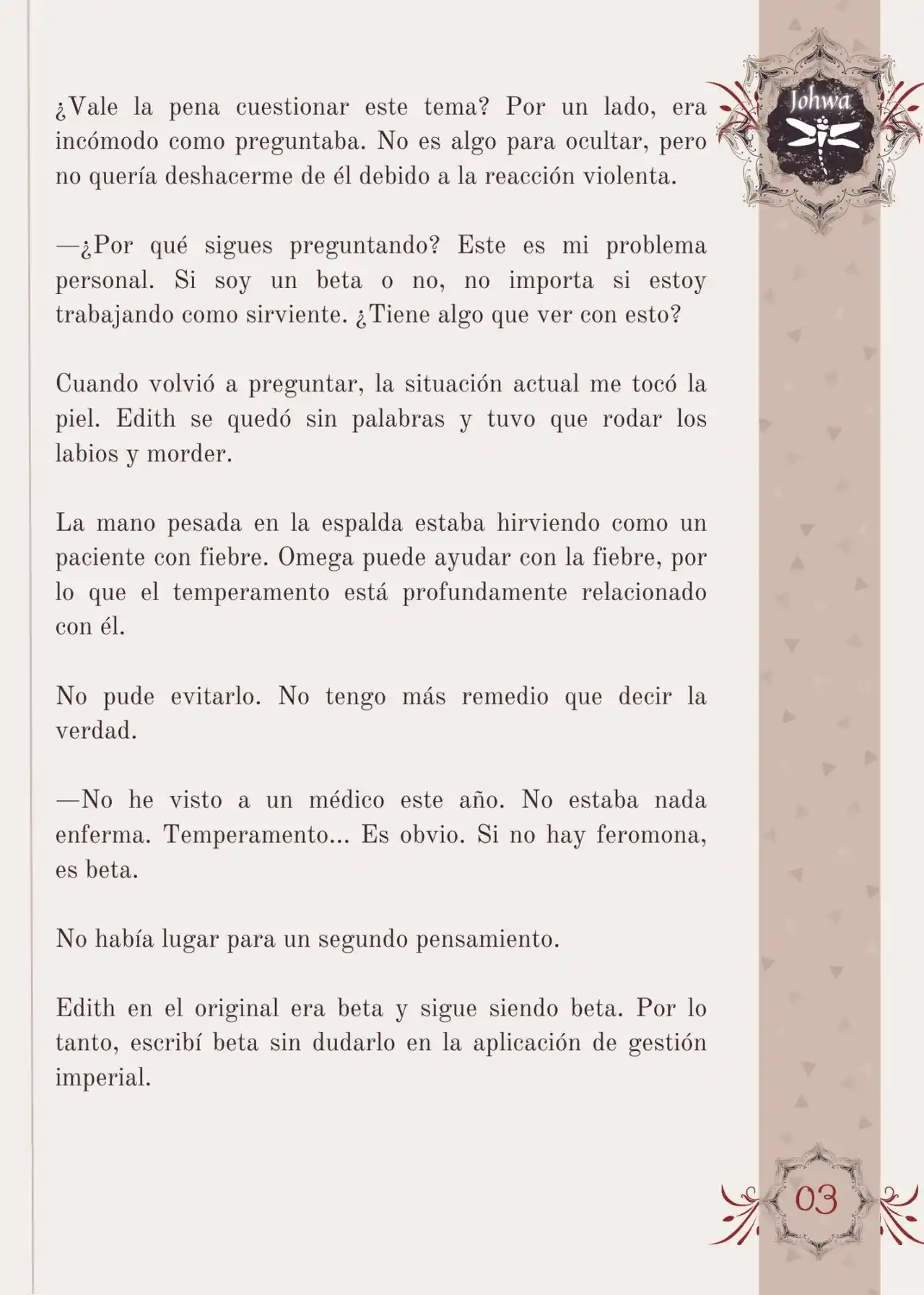 Me Convertí En La Sirvienta Del Obsesivo Príncipe Heredero (Novela) - Capítulo 21 - Página 5 - LectorTMOo