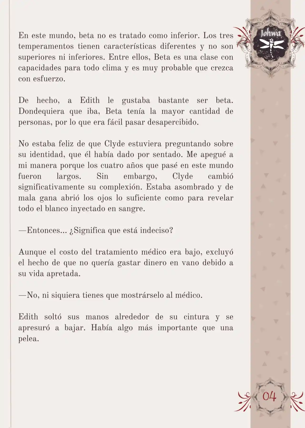 Me Convertí En La Sirvienta Del Obsesivo Príncipe Heredero (Novela) - Capítulo 21 - Página 6 - LectorTMOo