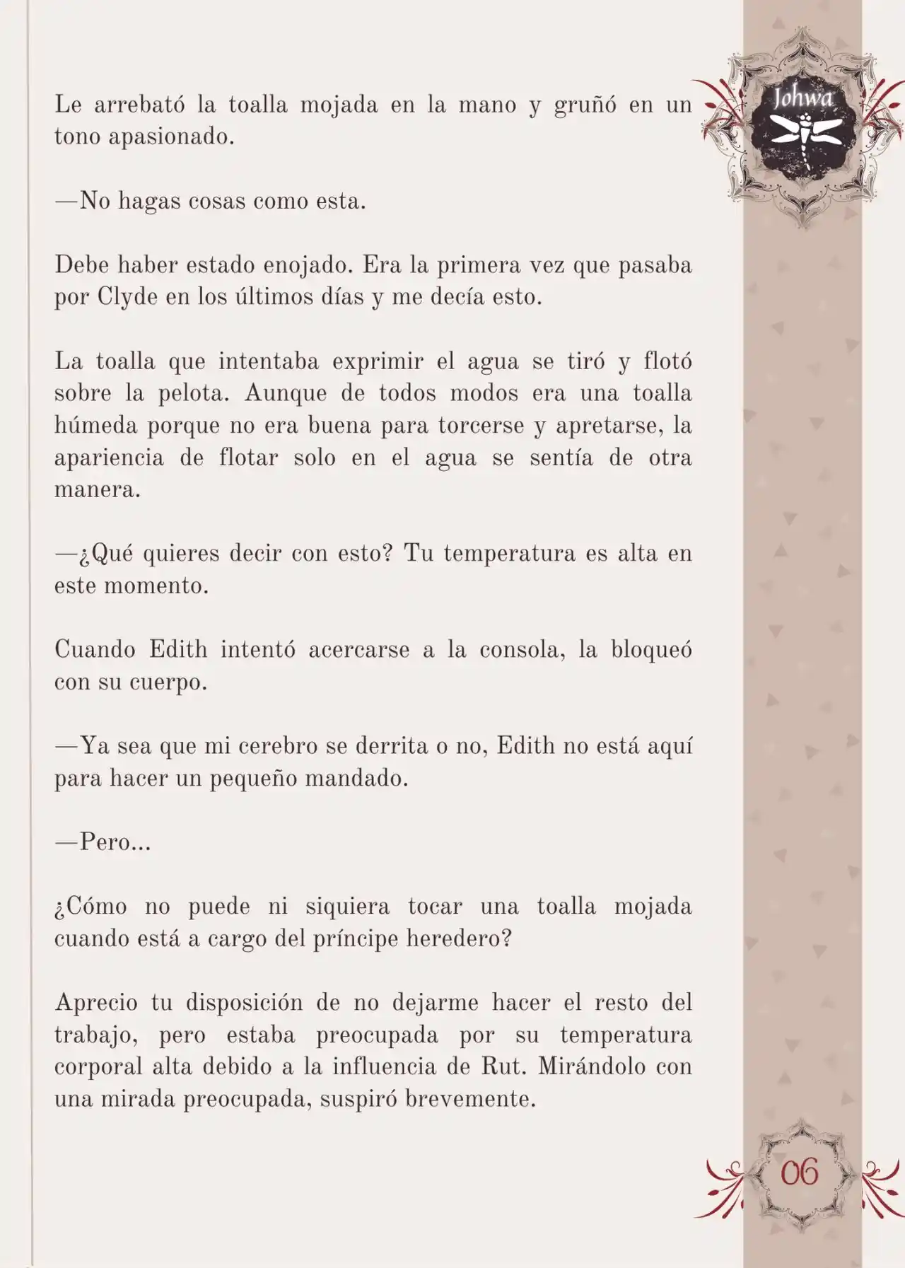 Me Convertí En La Sirvienta Del Obsesivo Príncipe Heredero (Novela) - Capítulo 21 - Página 8 - LectorTMOo