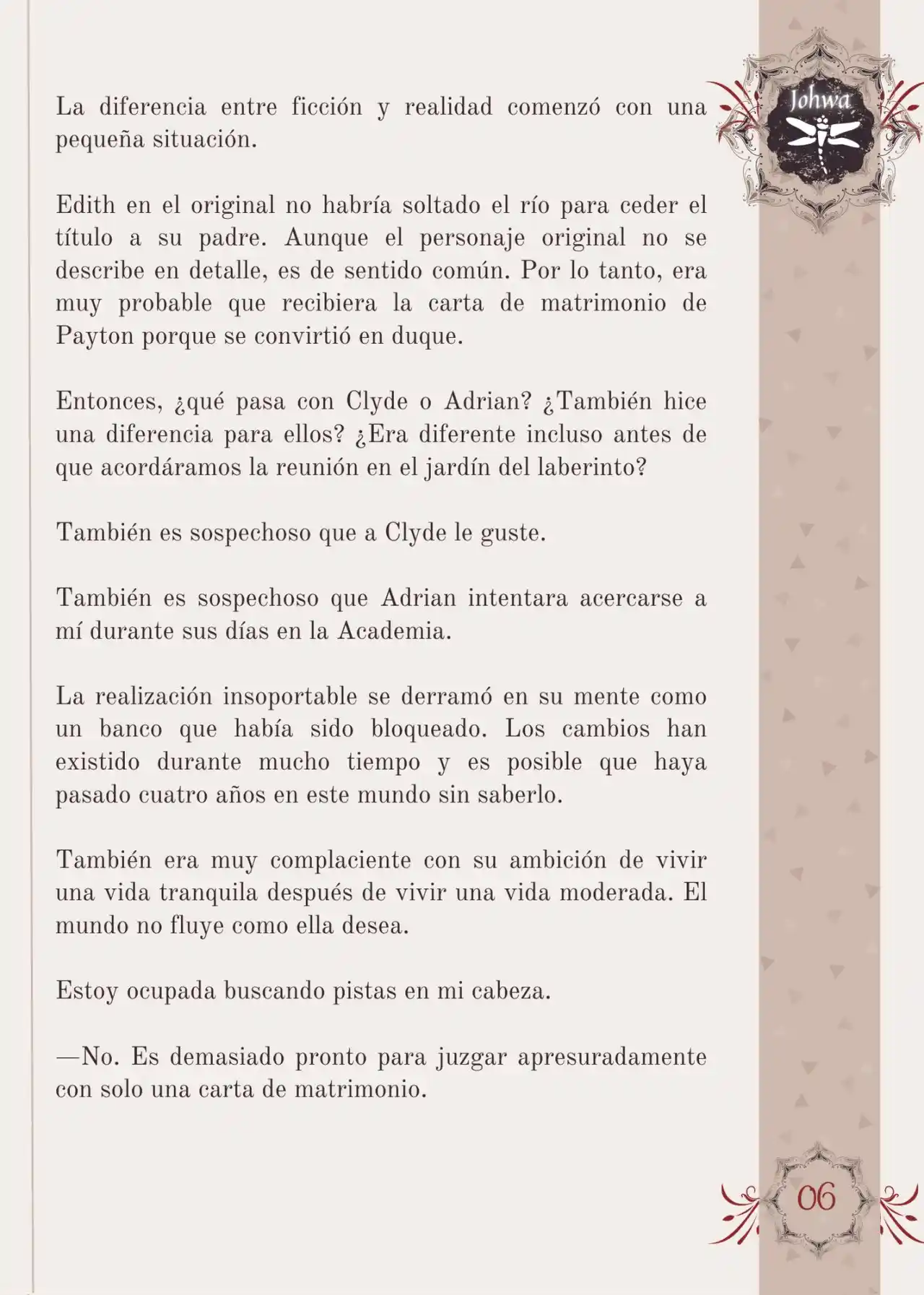 Me Convertí En La Sirvienta Del Obsesivo Príncipe Heredero (Novela) - Capítulo 22 - Página 8 - LectorTMOo