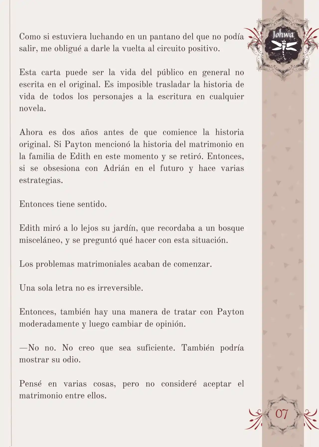 Me Convertí En La Sirvienta Del Obsesivo Príncipe Heredero (Novela) - Capítulo 22 - Página 9 - LectorTMOo