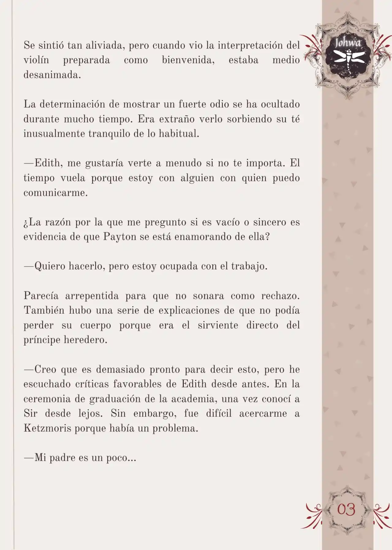 Me Convertí En La Sirvienta Del Obsesivo Príncipe Heredero (Novela) - Capítulo 23 - Página 5 - LectorTMOo