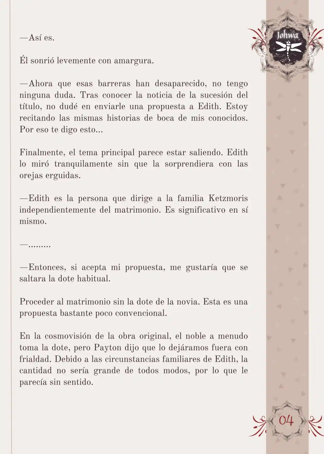 Me Convertí En La Sirvienta Del Obsesivo Príncipe Heredero (Novela) - Capítulo 23 - Página 6 - LectorTMOo