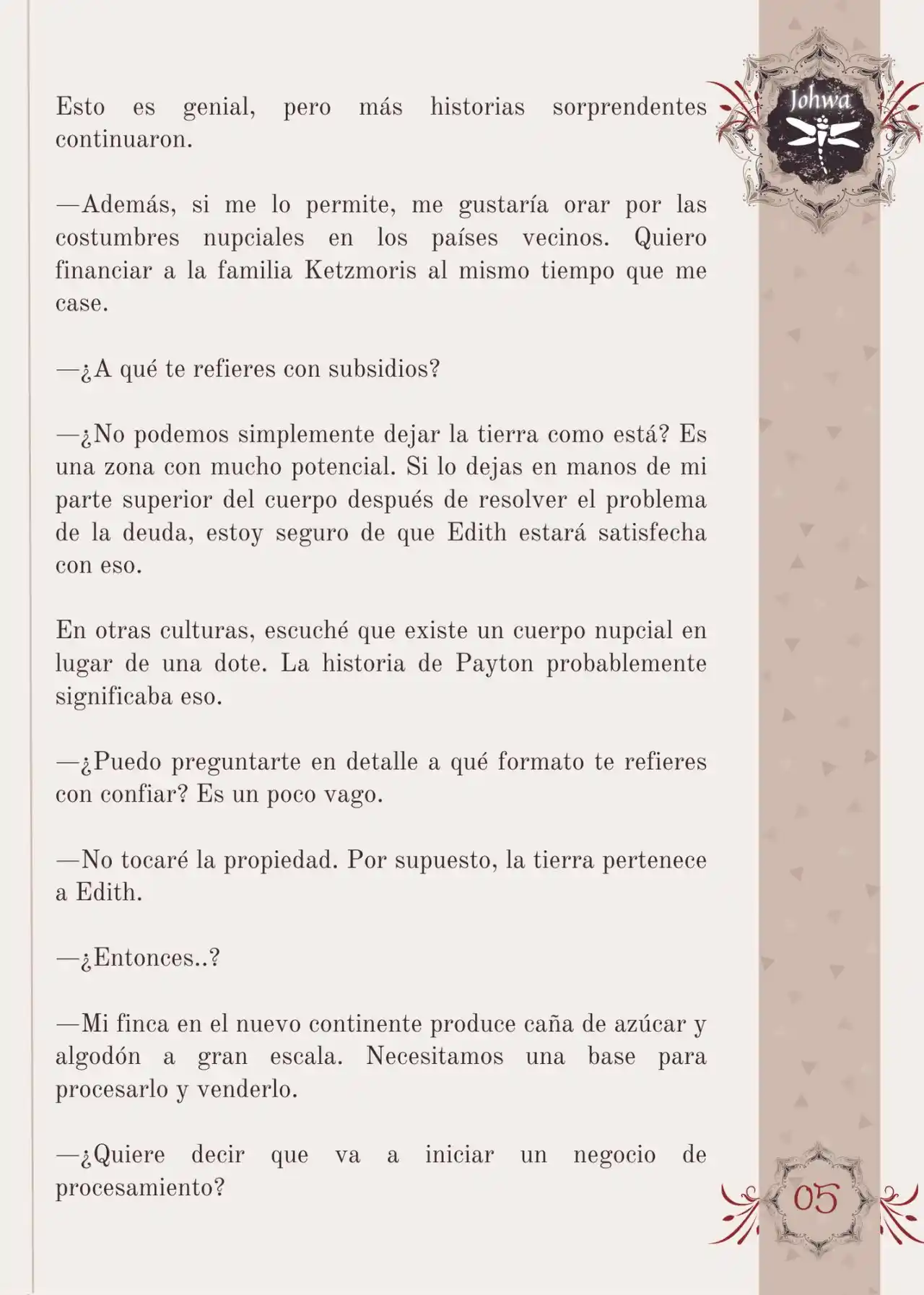 Me Convertí En La Sirvienta Del Obsesivo Príncipe Heredero (Novela) - Capítulo 23 - Página 7 - LectorTMOo