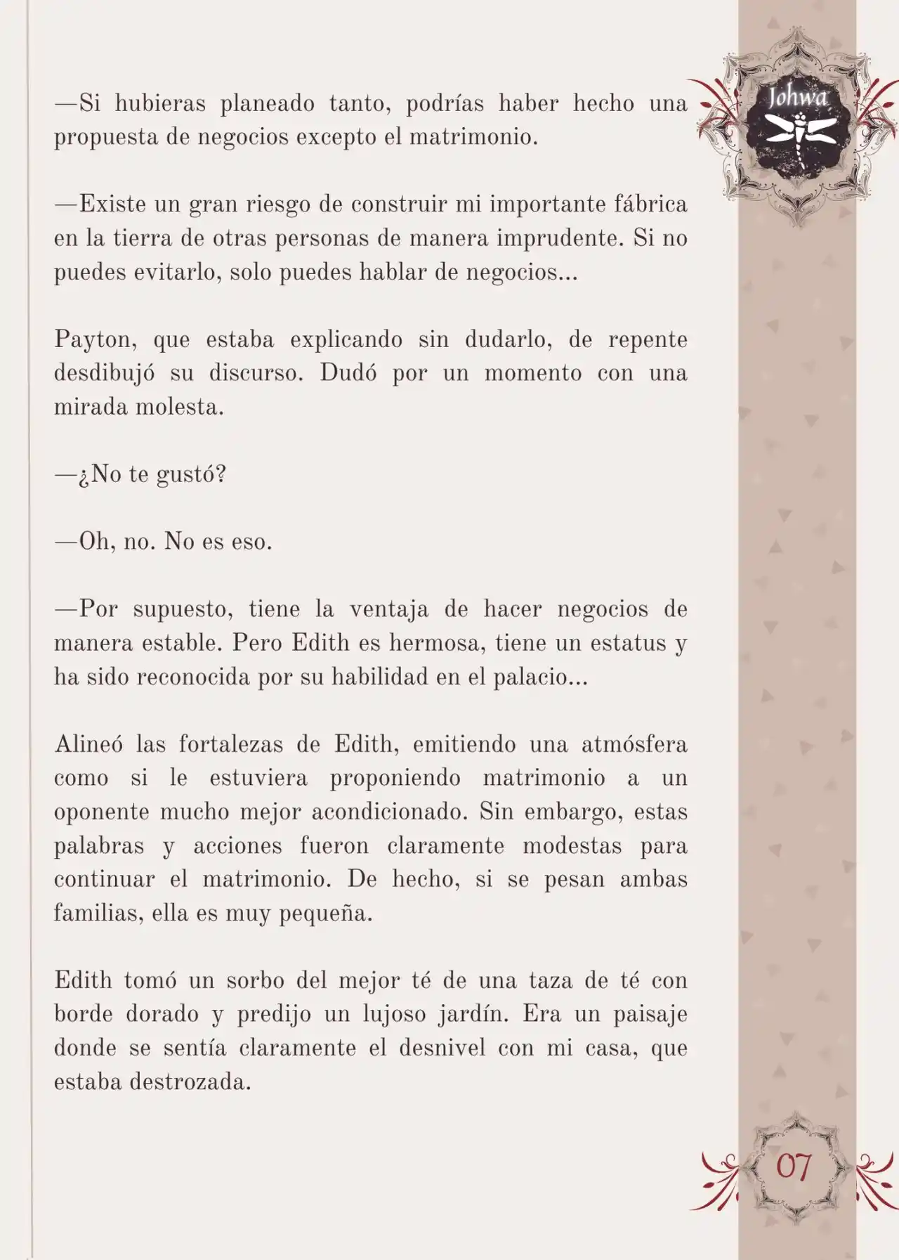 Me Convertí En La Sirvienta Del Obsesivo Príncipe Heredero (Novela) - Capítulo 23 - Página 9 - LectorTMOo