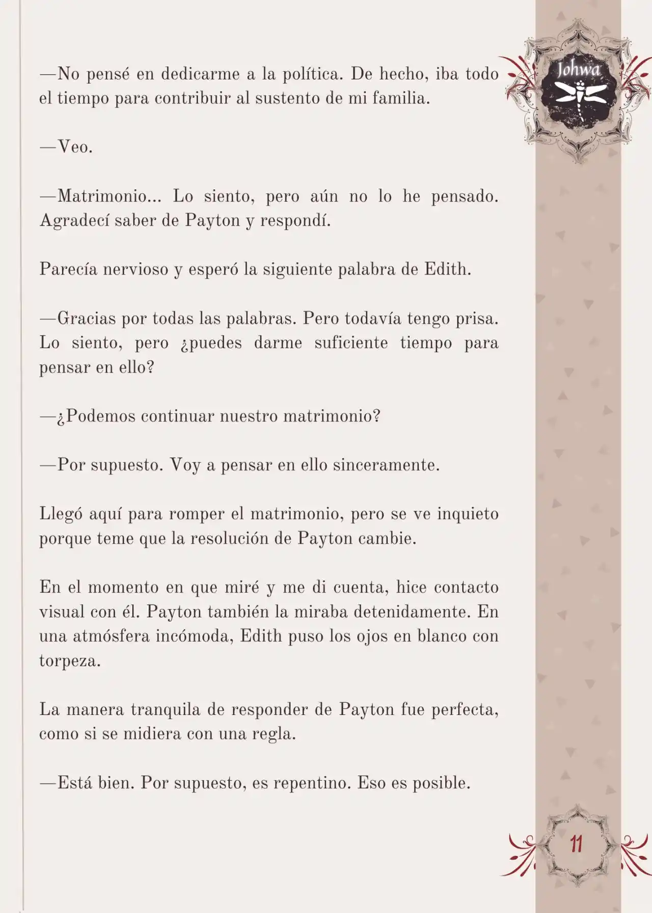 Me Convertí En La Sirvienta Del Obsesivo Príncipe Heredero (Novela) - Capítulo 23 - Página 13 - LectorTMOo