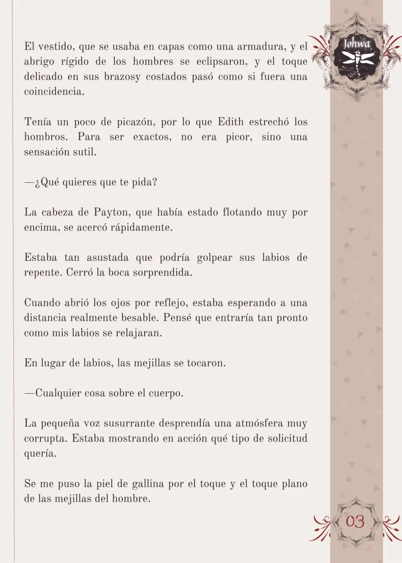 Me Convertí En La Sirvienta Del Obsesivo Príncipe Heredero (Novela) - Capítulo 24 - Página 5 - LectorTMOo